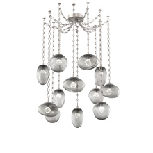 Hammerton SNB0069-12-BS-ZS-CH1-L3 - Cosmos LED Multi Light Pendant Beige Silver