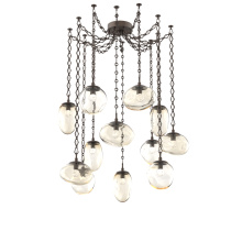 Hammerton SNB0069-12-FB-FA-CH1-L1 - Cosmos LED Multi Light Pendant Flat Bronze