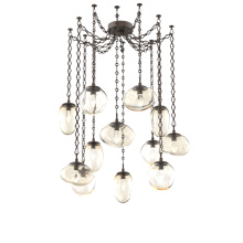 Hammerton SNB0069-12-FB-GA-CH1-L1 - Cosmos LED Multi Light Pendant Flat Bronze