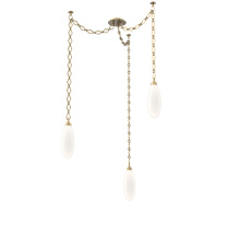Hammerton SNB0071-03-GB-WL-CH1-L3 - Fiori Multi Light Pendant Gilded Brass