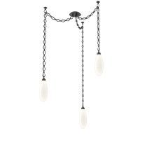 Hammerton SNB0071-03-MB-WL-CH1-L3 - Fiori Multi Light Pendant Matte Black
