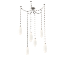 Hammerton SNB0071-06-BS-WL-CH1-L3 - Fiori Multi Light Pendant Beige Silver