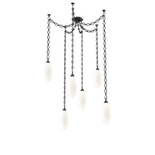 Hammerton SNB0071-06-MB-WL-CH1-L3 - Fiori Multi Light Pendant Matte Black