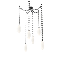 Hammerton SNB0071-06-MB-WL-CH2-L3 - Fiori Multi Light Pendant Matte Black