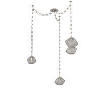 Hammerton SNB0089-03-BS-S-CH3-L3 - Mesa Multi Light Pendant Beige Silver