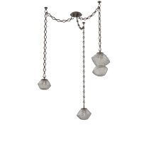 Hammerton SNB0089-03-FB-S-CH1-L3 - Mesa Multi Light Pendant Flat Bronze