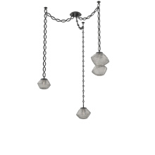 Hammerton SNB0089-03-MB-S-CH2-L1 - Mesa Multi Light Pendant Matte Black