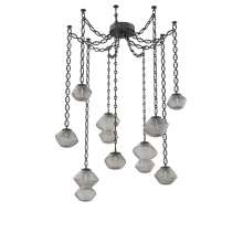 Hammerton SNB0089-09-MB-S-CH2-L3 - Mesa Multi Light Pendant Matte Black