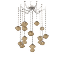 Hammerton SNB0089-12-BS-B-CH1-L1 - Mesa Multi Light Pendant Beige Silver