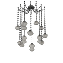 Hammerton SNB0089-12-MB-S-CH2-L3 - Mesa Multi Light Pendant Matte Black