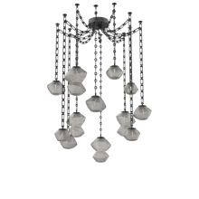 Hammerton SNB0089-12-MB-S-CH3-L1 - Mesa Multi Light Pendant Matte Black