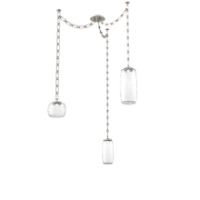 Hammerton SNB0091-03-BS-C-CH3-L1 - Vessel Multi Light Pendant Beige Silver