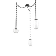 Hammerton SNB0091-03-MB-C-CH3-L1 - Vessel Multi Light Pendant Matte Black
