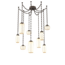 Hammerton SNB0091-09-FB-A-CH1-L1 - Vessel Multi Light Pendant Flat Bronze