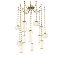 Hammerton SNB0091-12-GB-A-CH1-L3 - Vessel Multi Light Pendant Gilded Brass