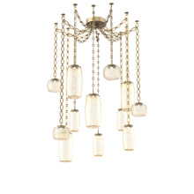 Hammerton SNB0091-12-GB-A-CH2-L1 - Vessel Multi Light Pendant Gilded Brass