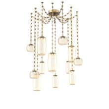 Hammerton SNB0091-12-GB-A-CH3-L1 - Vessel Multi Light Pendant Gilded Brass