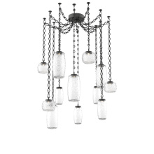 Hammerton SNB0091-12-MB-C-CH1-L1 - Vessel Multi Light Pendant Matte Black