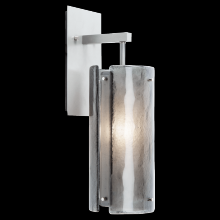 Hammerton IDB0044-14-BB-FS-E2 - Textured Glass Sconce - 14-Inch