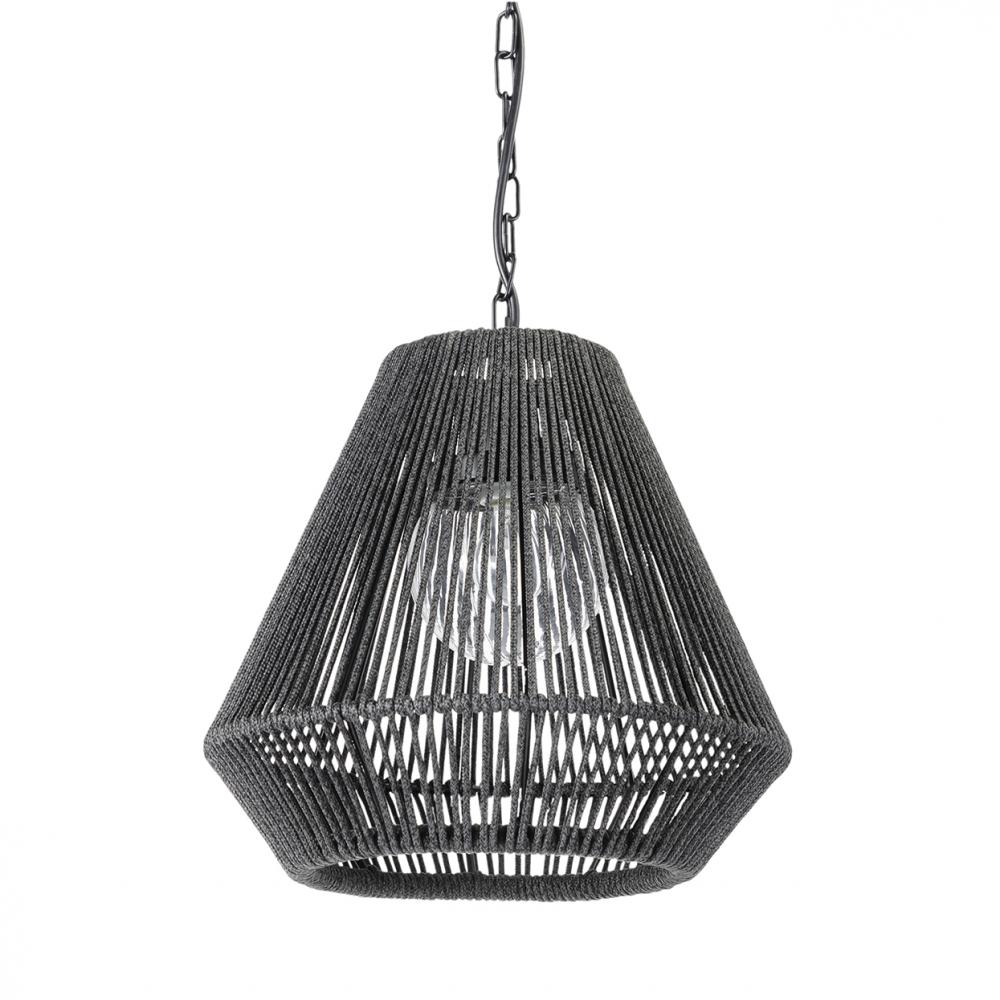 TANNER OUTDOOR PENDANT TAPERED BLACK