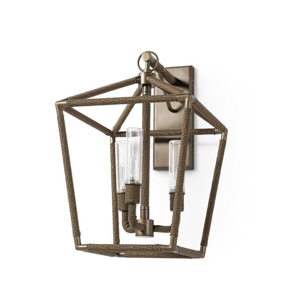 HOLLISTER OUTDOOR SCONCE LARGE NATURAL