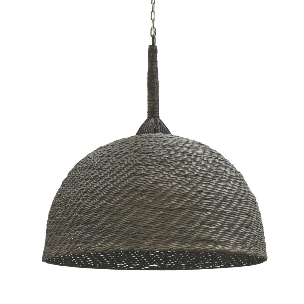 WISTERIA OVERSIZED PENDANT GREY
