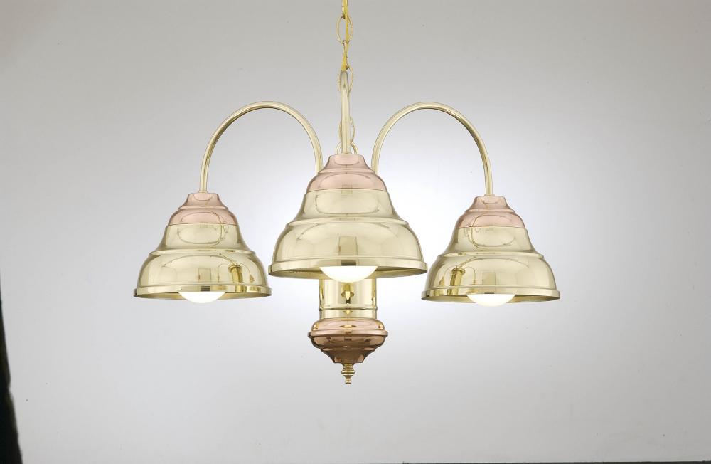 3-LIGHT CHANDELIER