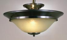 Hi-Lite MFG Co. H-8017-F-77-CLOUD - 2-LIGHT SEMI FLUSH MOUNT