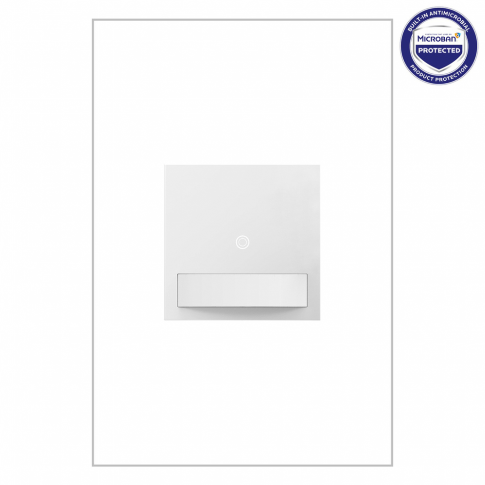 adorne Motion Sensor Switch, Auto On/Off, White, with Microban