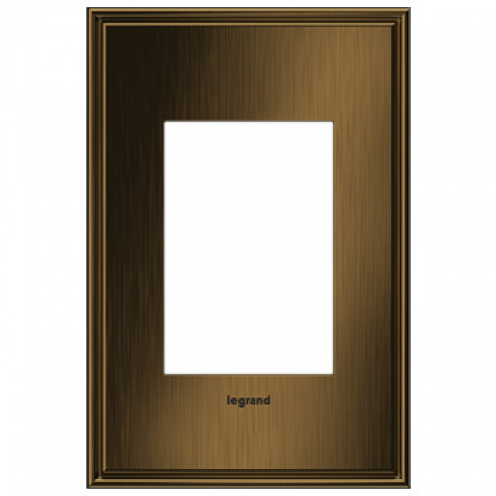 adorne Coffee One-Gang-Plus Screwless Wall Plate