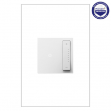 Legrand ADTP4FBL3PW4 - adorne 0-10V sofTap Dimmer, White, with Microban