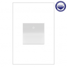Legrand ASPD1532W277 - adorne 277V Paddle Switch, White, with Microban