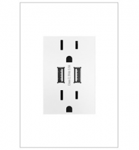 Legrand ARTRUSB153W4 - adorne Dual-USB Outlet , White