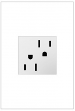 Legrand ARTR152W4 - adorne 15A Dual Tamper-Resistant Outlet, White