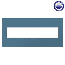 Legrand AWP5GMY - adorne Mystic Five-Gang Screwless Wall Plate with Microban