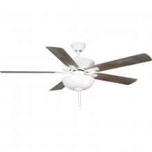 Progress P250082-030-WB - P250082-030-WB 52' CEILING FAN w/LT. KIT