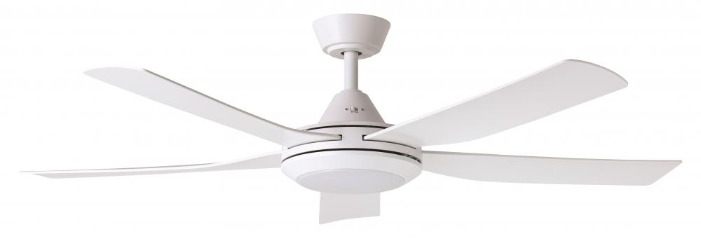 52" SWIFTSURE LED c/fan, White matt