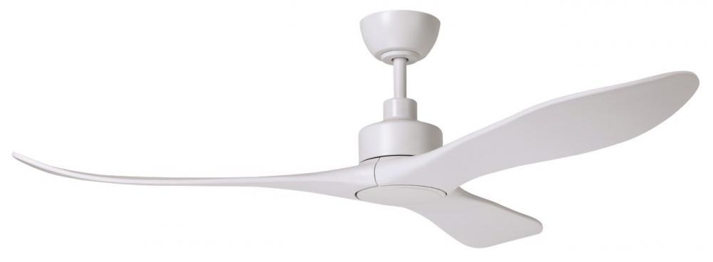 60" WESTERLY c/fan, White/White