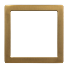 Eglo 204071 - 12" Brushed Gold Square Magnetic Trim For Trago
