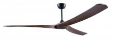 Eglo 235370-8425A - 84" WILLIWAW c/fan, Black/Walnut