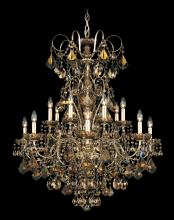 Schonbek 1870 3658-23S - New Orleans 14 Light 120V Chandelier in Etruscan Gold with Clear Crystals from Swarovski