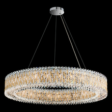 Schonbek 1870 RS8350N-48H - Sarella 27 Light 120V Pendant in Antique Silver with Heritage Handcut Crystal
