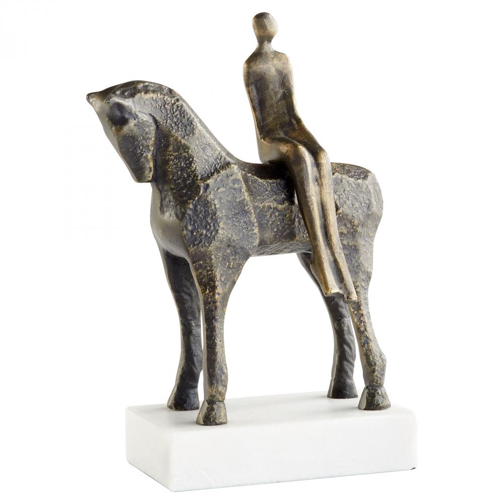 Godiva Sculpture | White | Bronze