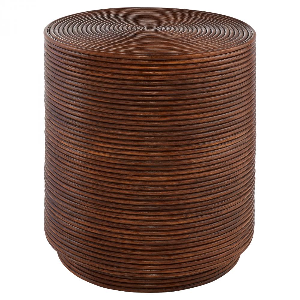 Papeete Side Table | Brown