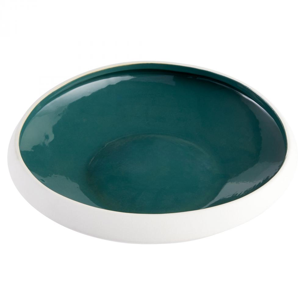 Tricolore Bowl | Green | White | Medium