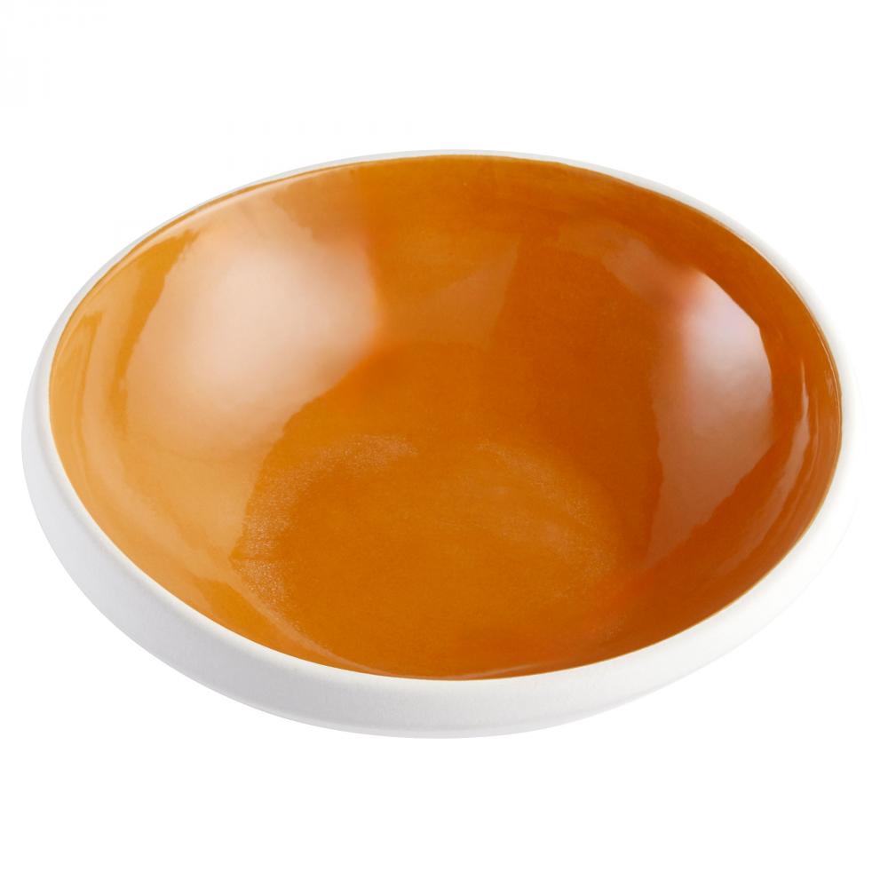 Tricolore Bowl | Orange | White | Small