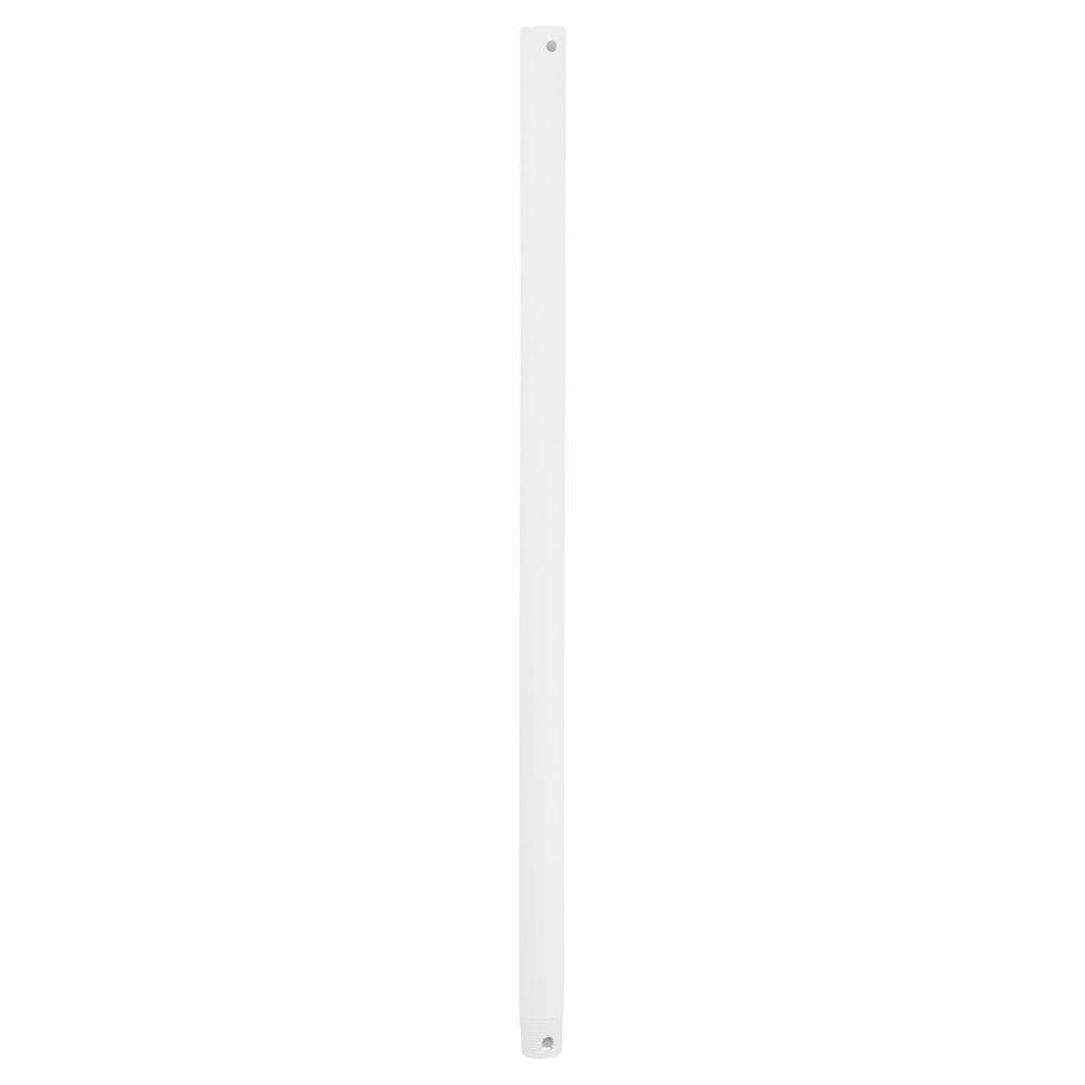 24" Downrod | Studio White