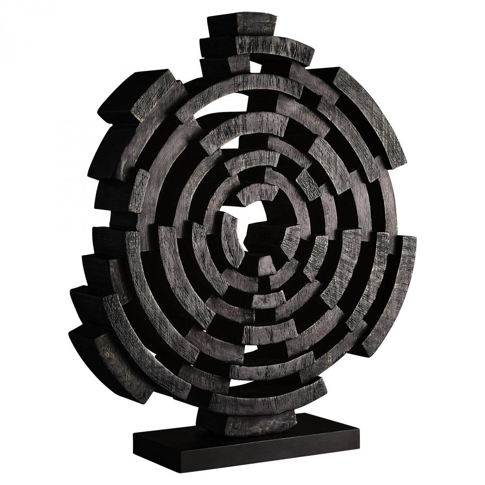 Vortex Sculpture | Dark Walnut | Large