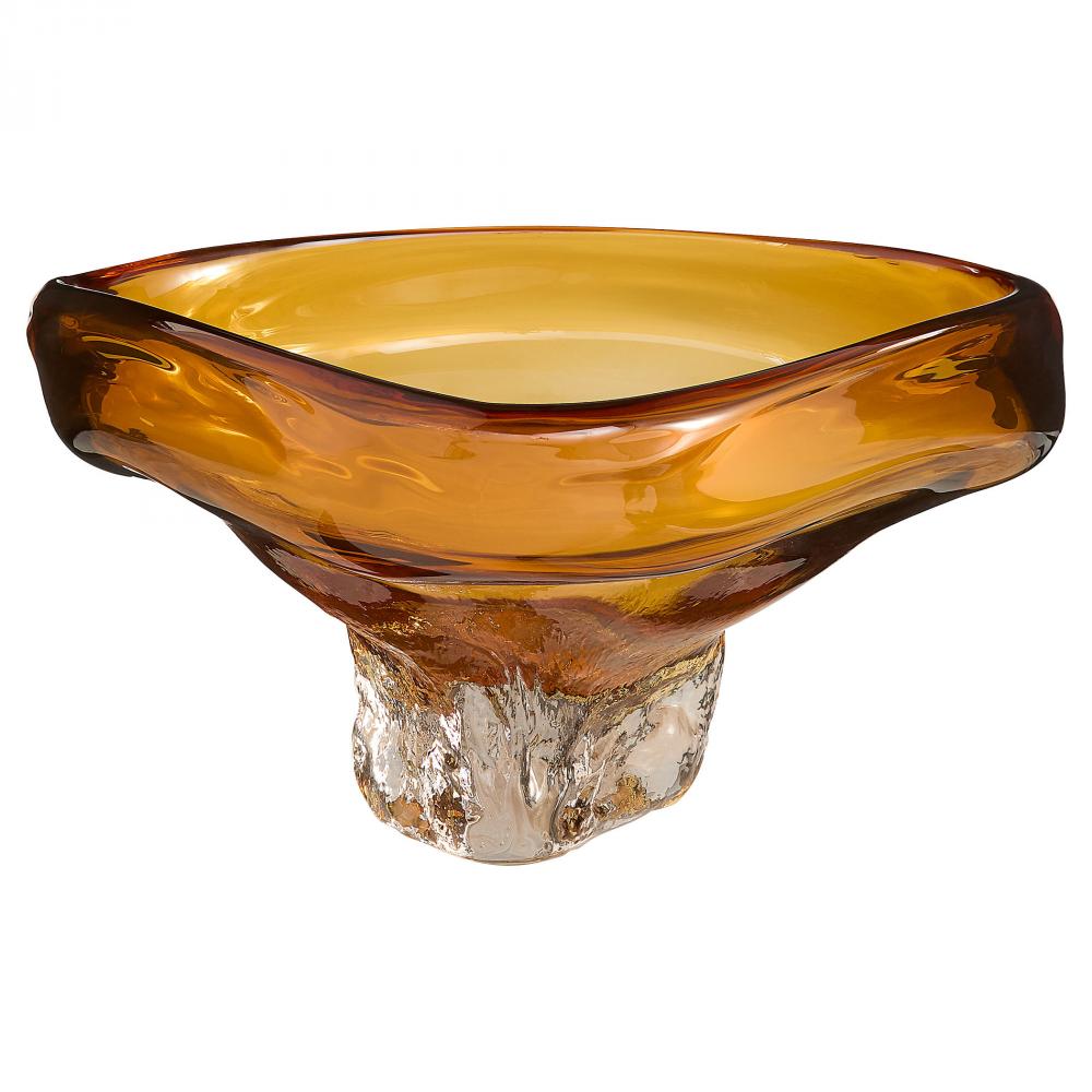 Alistair Bowl | Amber | Clear | Medium