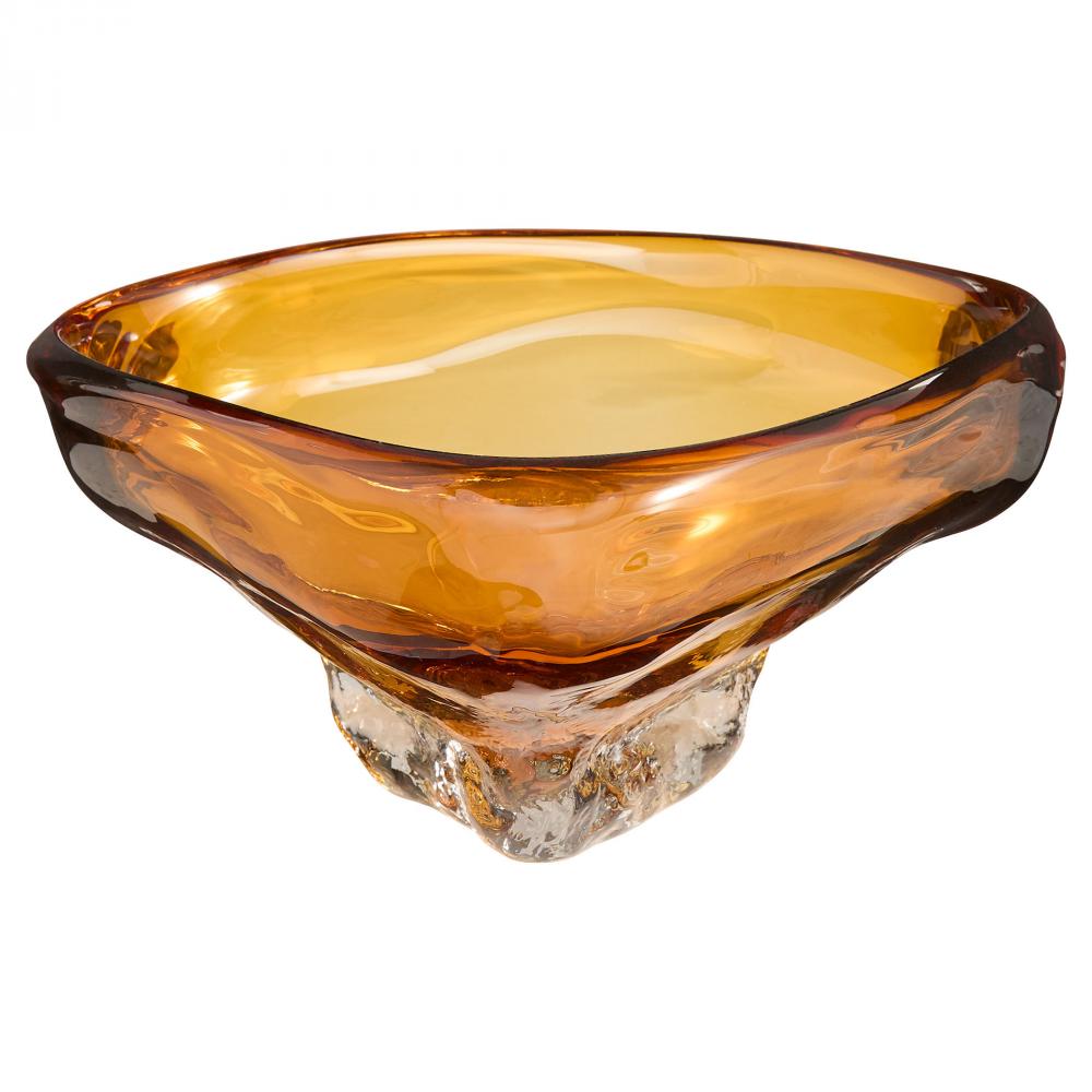 Alistair Bowl | Amber | Clear | Small